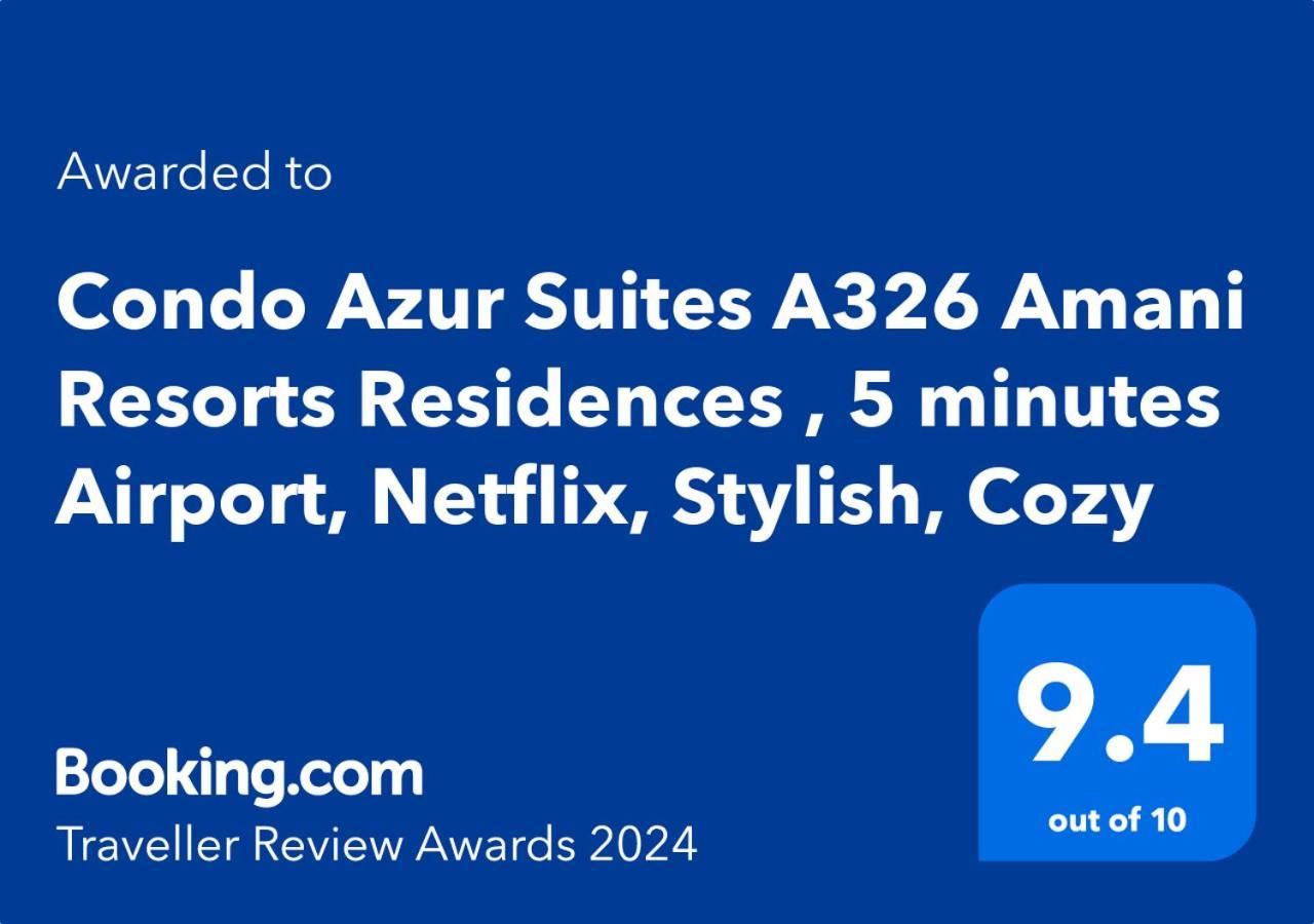 Condo Azur Suites A326 Amani Resorts Residences , 5 Minutes Airport, Netflix, Stylish, Cozy With Luxurious Swimming Pool 막탄 외부 사진